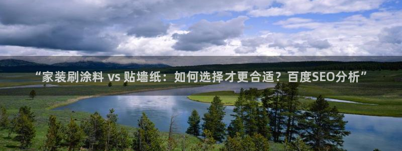 和记下载：“家装刷涂料 vs 贴墙纸：如何选择才更合适？百度SEO分析”