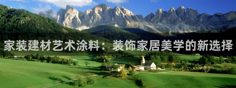 和记平台官网：家装建材艺术涂料：装饰家居美学的新选择