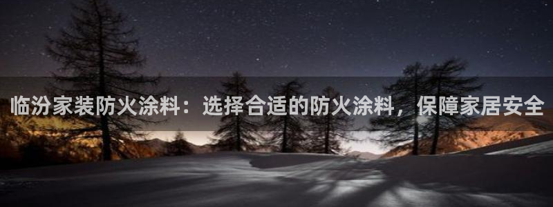 江苏和记数码科技有限公司：临汾家装防火涂料：选择合适的防火涂料，保障家居安全