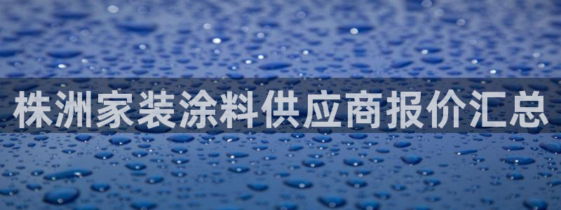 和记官网 公司：株洲家装涂料供应商报价汇总