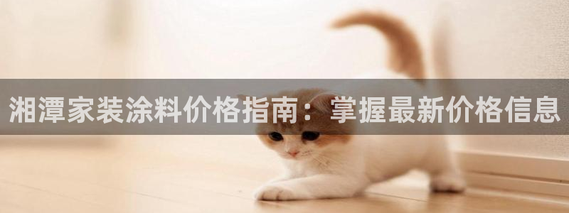 和记官方平台：湘潭家装涂料价格指南：掌握最新价格信息