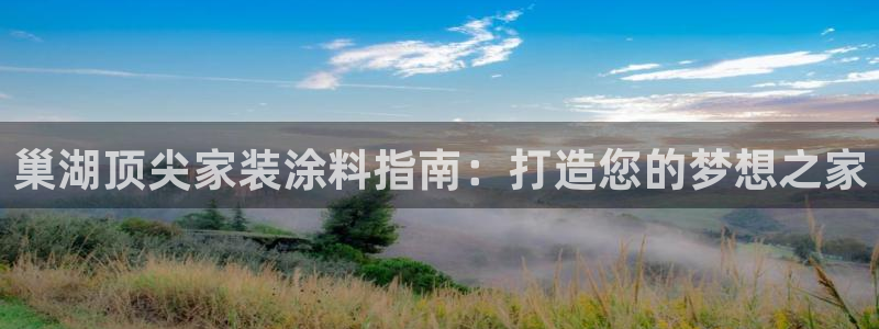 和记娱好网址：巢湖顶尖家装涂料指南：打造您的梦想之家