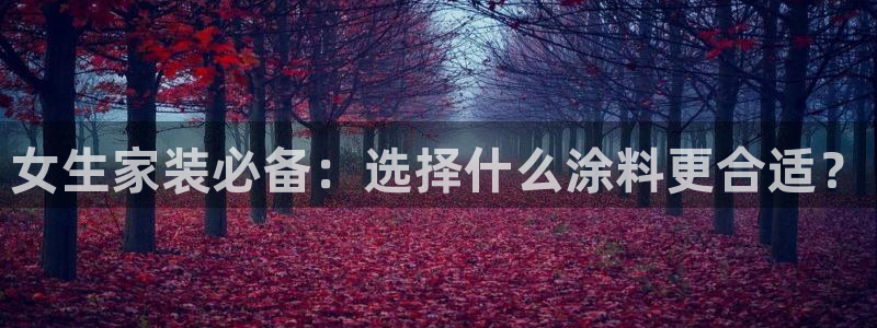 江苏和记数码科技有限公司：女生家装必备：选择什么涂料更合适？