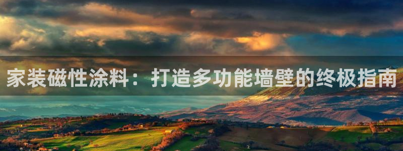 和记5g电讯：家装磁性涂料：打造多功能墙壁的终极指南