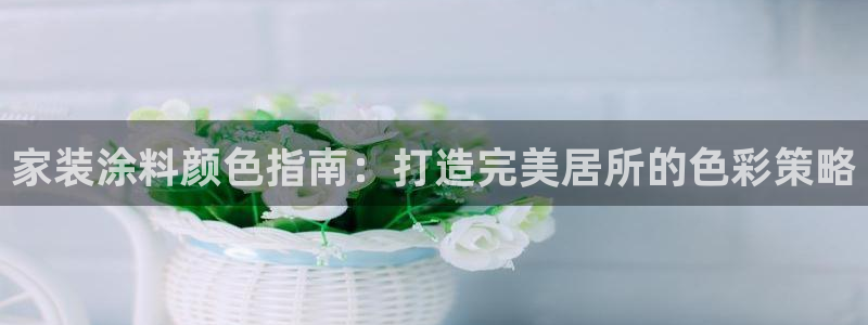 和记官网：家装涂料颜色指南：打造完美居所的色彩策略